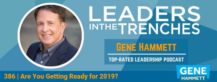 Are You Getting Ready for 2019?