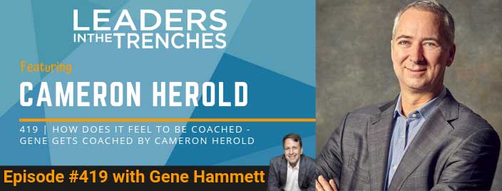 How Does it Feel to Be Coached - Gene Gets Coached by Cameron Herold