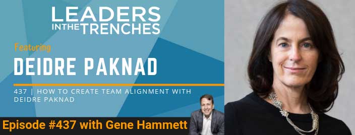 How to Create Team Alignment with Deidre Paknad
