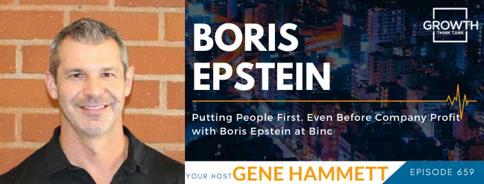 Putting People First, Even Before Company Profit with Boris Epstein at Binc