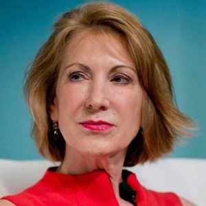 Carly Fiorina, CEO of Hewlett Packard, First Women CEO of Top 20 Company