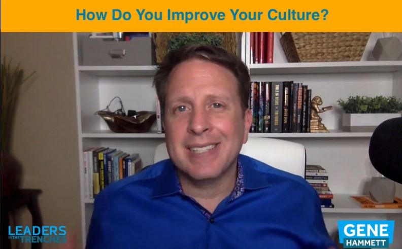 How do you improve your culture?
