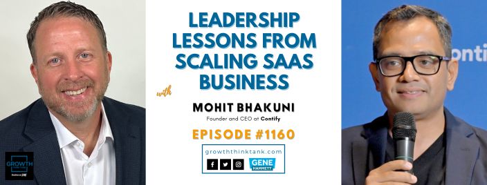 Leadership Lessons from Scaling SaaS Business Mohit Bhakuni at Contify