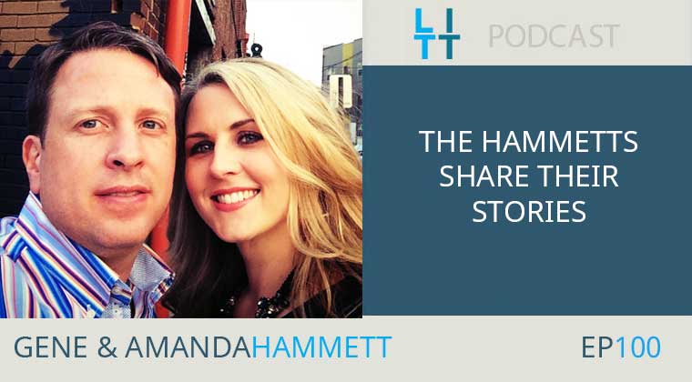 Amanda Hammett and Gene Hammett with Special Host Kimanzi Constable